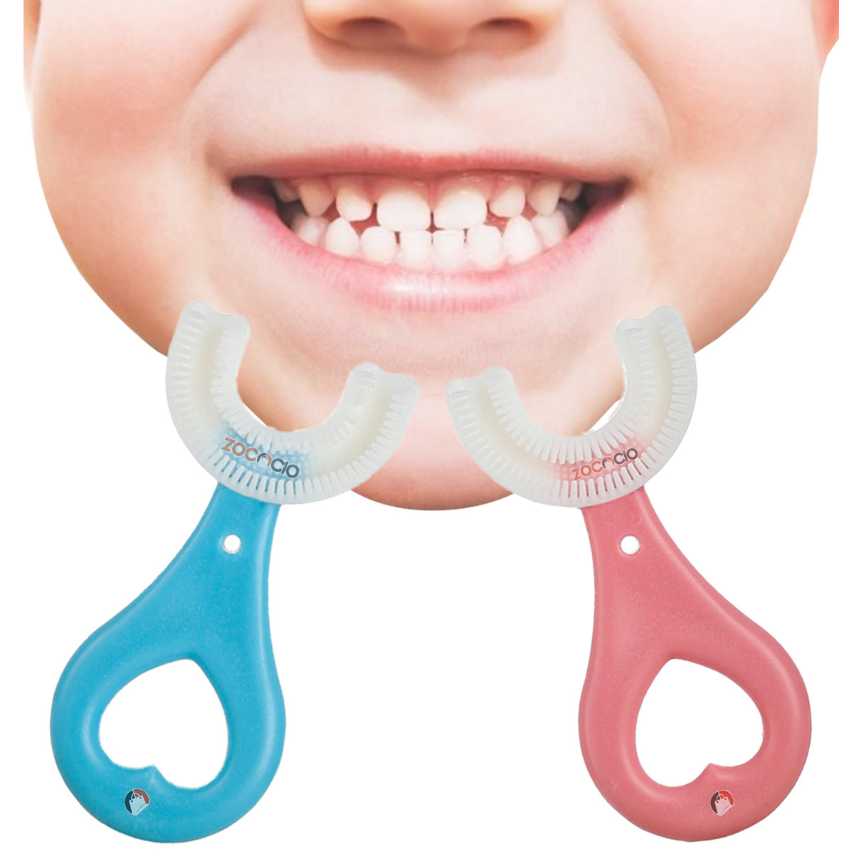 2 Cepillos De Dientes En U De Silicona
